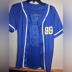 Citi trends blue large button up